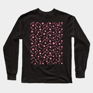 Candy Cane Happiness Long Sleeve T-Shirt